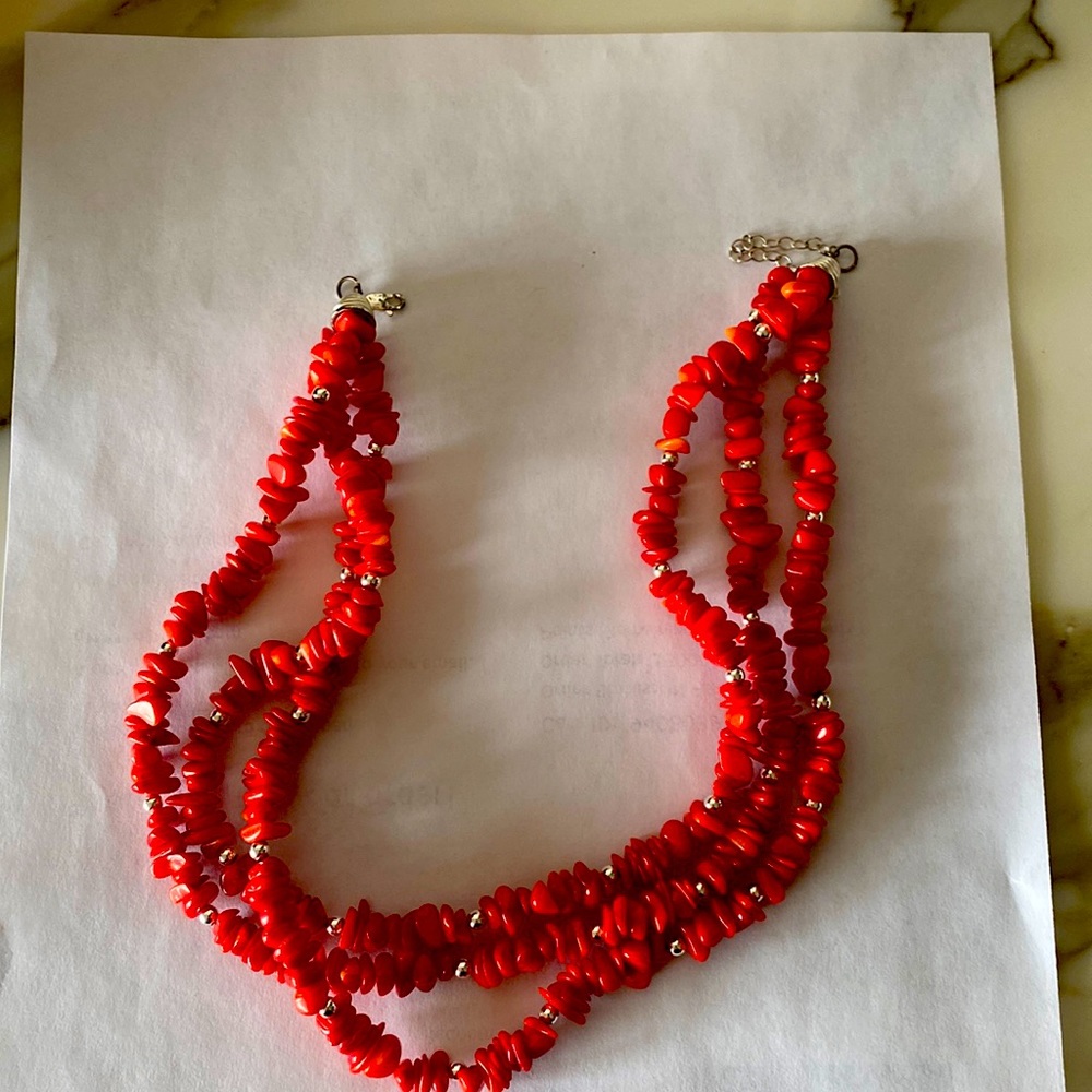 Coral necklace